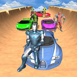 Mega Ramp Car Racing Stunts 3D