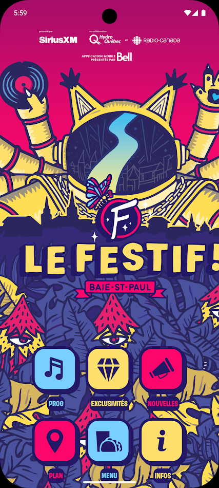 #9. Le Festif! (Android) 由: Nicolas Tremblay
