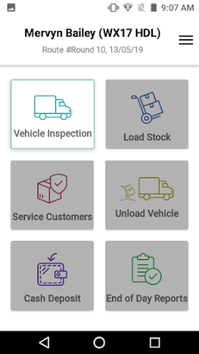 Android application Routemagic screenshort