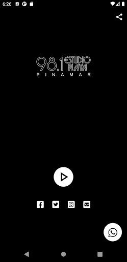 Android application Estudio Playa FM 98.1 Pinamar screenshort