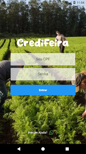 Android application CrediFeira screenshort