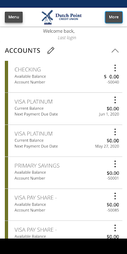Dutch Point Credit Union Screen 2