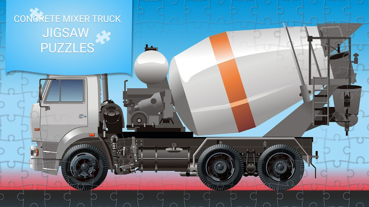 Concrete mixer truck puzzles - 1.0.1093 - (Android)