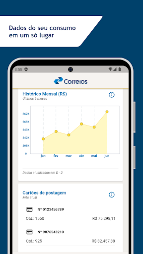 Correios Empresas Screenshot 3 - AppWisp.com