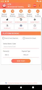 UTS (Unreserved Train Tickets) MOD APK (No Ads, Optimized) 3