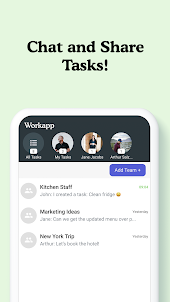 Tasks & Chat: Work App