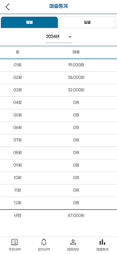 용타 주문관리자 Screen 3
