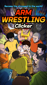 Arm Wrestling Clicker MOD APK 1.3.4 (Unlimited Money) Android