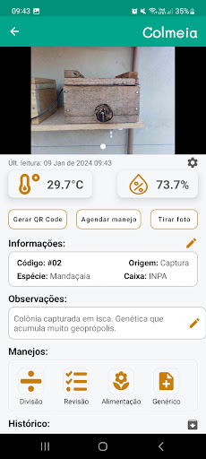 MeliponApp Screen 2