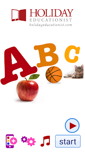 ABC Alphabets Learning Flashcard for Toddlers Kids