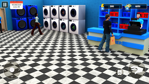 Laundry Store Cloth Simulator screenshot