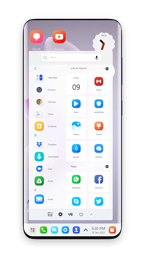 ViVo S17 theme for launcher Screen 2