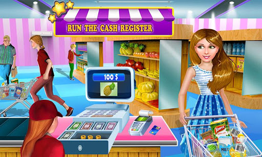 Super Market Cashier Game Screen 2