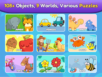 Game screenshot Baby Puzzle Games for Toddlers mod apk