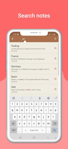 Easy Notepad Notes Screen 3