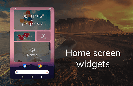 Captura 10 Countdown Time - Event Widget android