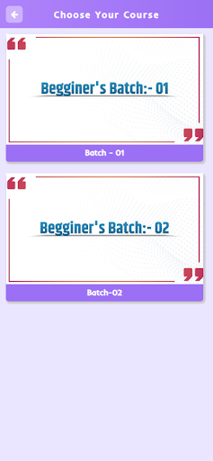 VOC - Vrudhee Online Classes Screen 3