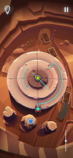 SPHAZE: Captura de pantalla del joc de trencaclosques de ciència-ficció