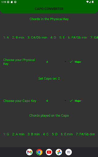Capo Converter Screen 3