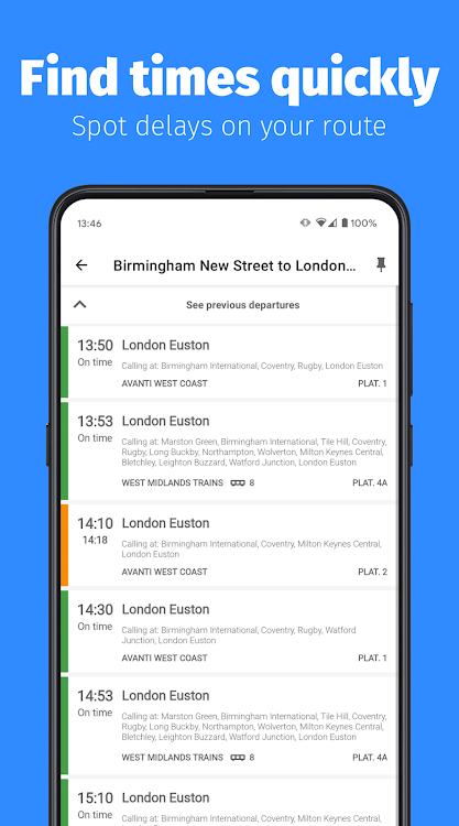 Train Track - UK Train Times - 7.8.1 - (Android)
