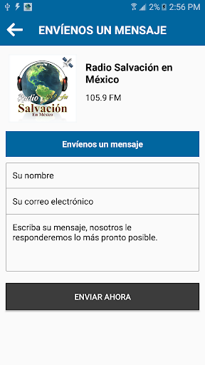 Radio Salvación en México Screen 2