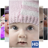 Cute baby (HD wallpaper) icon
