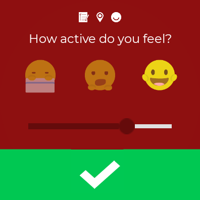 Screenshot of Happimeter