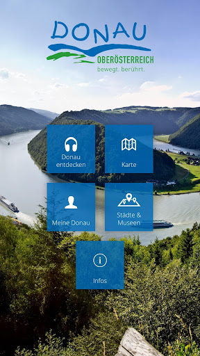 Android application Donau Geschichten screenshort