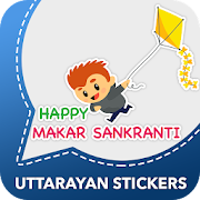 Makar Sankranti Stickers : Uttarayan WAStickerApps