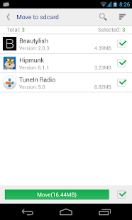 System app remover (root needed) 7.2 APK screenshots 7