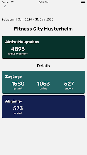 Android application DSB Statistiken screenshort