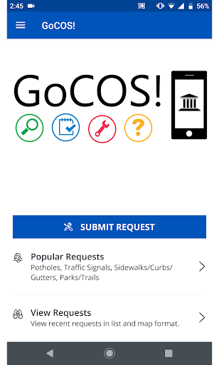 Android application GoCOS! screenshort