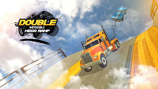 Double Impossible Mega Ramp 3D - Car Jump & Drift 4.2 screenshots 2