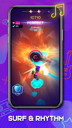 Game screenshot Cyber Surfer : Rhythm Odyssey mod apk