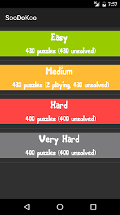 Sudoku - popular SUDOKU game Screenshot