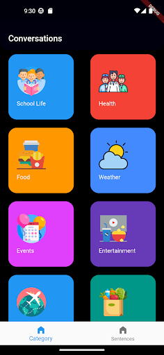 Android application Learn English from Hindi 45day screenshort