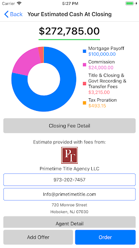 PrimeTime Title Agency Screen 2