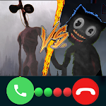 Cover Image of Download Fake Call From Siren Head and Cartoon Cat - Prank 1.0 APK