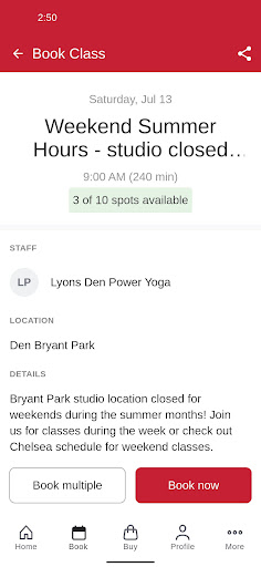 Lyons Den Power Yoga Screen 3