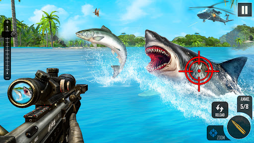 Shark Attack FPS Sniper Game screenshots apkspray 1