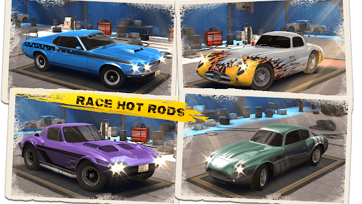 Classic Drag Racing Car Game  screenshots 3