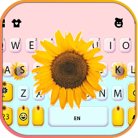 Фон клавиатуры Dainty Sunflower