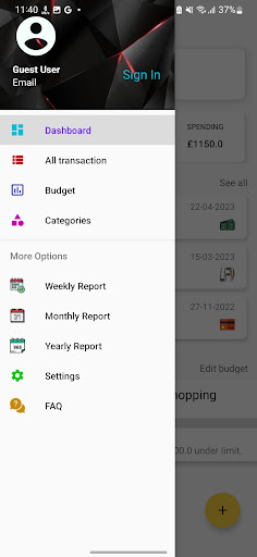 Hisab Diary Screen 3