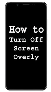 How to turn off screen overlay 4.0 APK screenshots 1