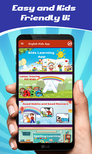 English kids Learning App Screen 3