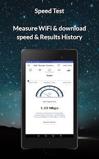 WiFi Router Setup & Speedtest Screenshot