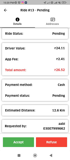 Speed Taxi Drivers Screen 3