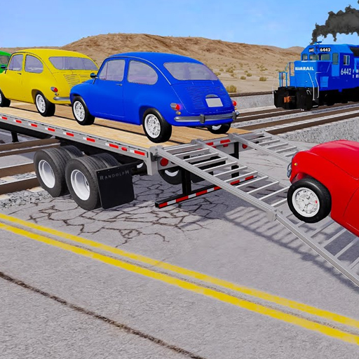 Trailer Truck Car Transporter