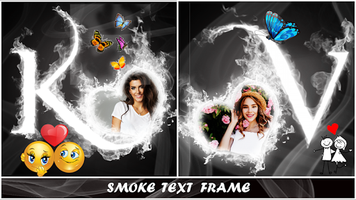 3d Fire Text and Smoke Fire Text