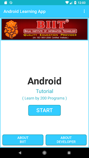 Android application Android Training App-200 Prg screenshort